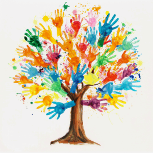mrdufromage_logo_child_drawing_tree_made_of_color_hand_marks_de5a43ec-acd9-48dc-9f00-843f09efd67c